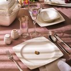 Emsan Fine Bone Golden Leaf Gold 12 Kişilik 60 Parça Yemek Takımı