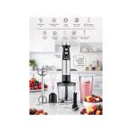Emsan Gusto Blender Seti Inox Siyah