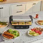 Emsan Inox Feel Steel 6 Dilim Kapasiteli Tost Makinesi - İnox