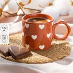 Emsan Kalp Kupa 310 ml - Turuncu
