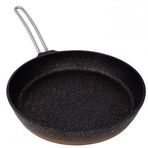 Emsan Kuvars 26 cm Siyah Gold Tava