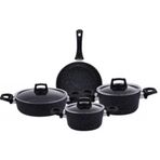 Emsan Oasis Pro Blue Star 7 Parça Tencere Seti