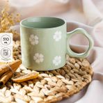 Emsan Papatya Kupa 310 ml - Yeşil
