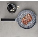 Emsan Perge Granit Kaplamalı 30 cm Döküm Wok Tava Hızlı Soteleme İçin İdeal