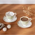 Emsan Romantic Yesil 2 Kisilik Kahve Fincani Takimi 90Ml