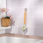 Emsan Rustik Bulaşık Fırçası 20 cm - Yeşil