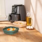 Emsan Rustik Kare Airfryer Kabı - 21 cm - Yeşil