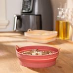 Emsan Rustik Yuvarlak Airfryer Kabı - Pembe