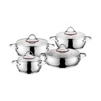 Emsan Seylan 8 Parça Tencere Seti