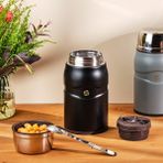 Emsan Smart 750 ml Siyah Yiyecek Termosu