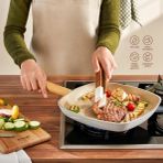 Emsan Swiss Crystal 28 cm Kare Tava