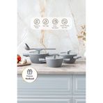 Emsan Swiss Crystal RS 6 Parça Midi Tencere Seti