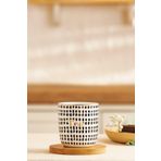 Emsan Tinytea 2 Parça New Bone 200 ml Siyah Kupa Seti