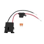 EMSea Güç kablosu bağlantısı 40 Amper sigorta, 12 V -SLA akü için, sürüş oyuncakları için yedek, Fisher-Price ile uyumlu, Power Wheels ile uyumlu