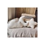 emta tasarım bulut ay yıldız 3 lü set welsoft peluş kuzu tüyü yastık dekoratif aksesuar hediyelik