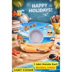 Emtory Gift 1 Adet | Yaz Tatili Hediye Kutusu - Bonibon Kutusu - Şeker Kutusu - Çikolata Kutusu - Karne Hediyesi