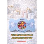 Emtory Gift 15'li Mavi Kurdele Model Şeker Kutusu - Çikolata Kutusu - Nişan Hediye - Bayram Hediye Kutusu xc