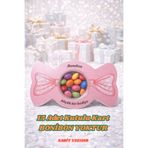 Emtory Gift 15'li Pembe Kurdele Model Şeker Kutusu - Çikolata Kutusu - Nişan Hediye - Bayram Hediye Kutusu xc