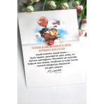 Emtory Home 10 Adet Atatürk ve 23 Nisan Kartlı Bayrak Bileklik -Jelatinli Paket -23 Nisan Hediye - Kırmızı