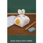 Emtory Home 15 Adet Okul Tatili Kalpli Kutu - Bonibon Kutusu - Çikolata Kutusu - Öğrenci Hediye - Okul Hediye