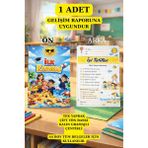 Emtory Home 20 Adet - Ilk Karnem Gelişim Raporu Uyumlu Altlık Dosyalama - Karne Kılıfı No4 - --