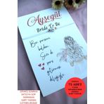 Emtory Home 25 Adet Kişiye Özel Kartlı Şans Bilekliği - Kına Hediyesi - Kına Hatırası - Nikah-söz-bride-düğün