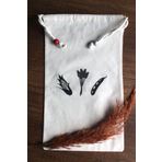 Emtory Home 30x40cm - 2 Adet Keten Bakliyat Çok Amaçlı Kese - Saklama Torbası - Tarhana & Pirinç Torbası