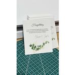 Emtory Home 63 Adet Söz Kına Nişan Düğün Hatırası Kartı Davetiyesi - İstenilen yazı yazılır 10x15 cm