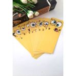 Emtory Home 8'li Sünger Bob's Serisi Kitap Ayracı - Kalın Kuşe - 4,5X15CM Sarı Renkli Okul Hediye