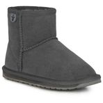 Emu Wallaby Mini K10103 Unisex - Çocuk botları, gri (Kömür), 31 AB (12 UK)