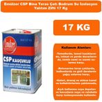 Emülzer Csp Kauçuklu Bina Teras Çatı Bodrum Su Yalıtım Zifti 17 Kg