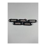 EMYA 24 Universal Fristom Tip Beyaz Cam Amber Led Dekoratif Aydınlatma 5 Adet 12-24 V