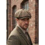 Emybox Erkek Kaşe 8 Köşe Kasket Şapka Klasik Retro- Peaky Blinders Tarzı Lastikli Standart Beden - Çok Renkli