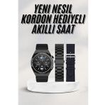 En Çok Tercih Edilen Akıllı Saat Amoled Ekran Nabız Sensörü GPS Uyumlu Adımsayar