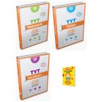 En Deneme TYT Matematik Fen ve Türkçe 3lü Deneme Seti + Planlama Defteri