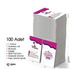 En güzel Hediye İnformal 100 Adet Çizgisiz Mini Not Defteri 9x13 cm 1.Hamur Amerikan Cilt 50 Sayfa