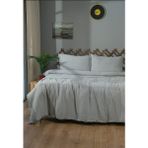 EN Home Multi Müslin Nevresim Takımı(Çift Kişilik) 4 Katlı - Açık Gri - 200 x 220 cm