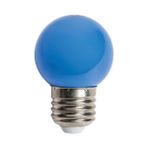 En Parlak Gece Lambası Ampülü 1W LED E27 Duy Mavi
