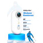 EN SİGA 1080p Mini Aksiyon Kamerası Hd Spor Kamerası, Dijital Görüntü Sabitleme, Otomatik Pozlama