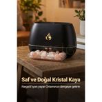 EN SİGA Humidifier 200 ml Salt Lamp | Ultrasonik Gece Lambası | Kaya Tuzlu Hava Nemlendirici Tuz Hediyeli