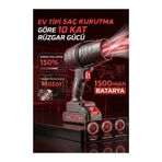 EN SİGA Mega Büyk Şiddetli Turbo Jet Fan Profesyonel 52mm Motor El Tipi Üfleyici Araç Makine