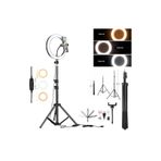 EN SİGA Ring Light Youtuber Makyaj Selfie Işığı 14 Inç Kuaför Make Up Led +2.1mt Tripod 14İNÇ LED EN SİGA