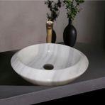 En Trend 11 Hayal Marmara Pijamalı Yuvarlak Dizayn Lavabo-222 - Gri