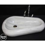 En Trend 16 Beyaz Mermer Çakıl Tasarım Lavabo