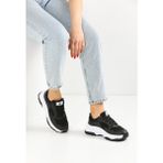 En7 0140 Siyah Beyaz Kadın Sneaker