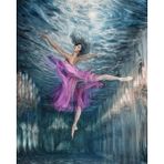 Ena Butik 90x110 cm Düşlerin Dansı Sayılarla Boyama Seti Rulo Duvar Sticker