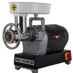 Enazon 0,55 Kw 0,75 Hp Sucuk Aparatlı Siyah Et Kıyma Makinesi
