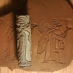 Enb Ceramic10 cm Asur Nisrok Desen Oklavası Desen Rulosu Seramik & Polimer Kil Için Uyumlu- Nisrok