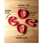 Enb Ceramic3 cm 4 Lü Seramik & Polimer Kil Kalıp - 1