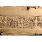 Enb Ceramic5,5 cm Doku Rulosu Antik Sümer ve Babil Desen Oklavası Seramik ve Polimer Kil Kalıp- SÜMER12